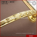 European Style 440mm long zinc alloy/bronze door handle